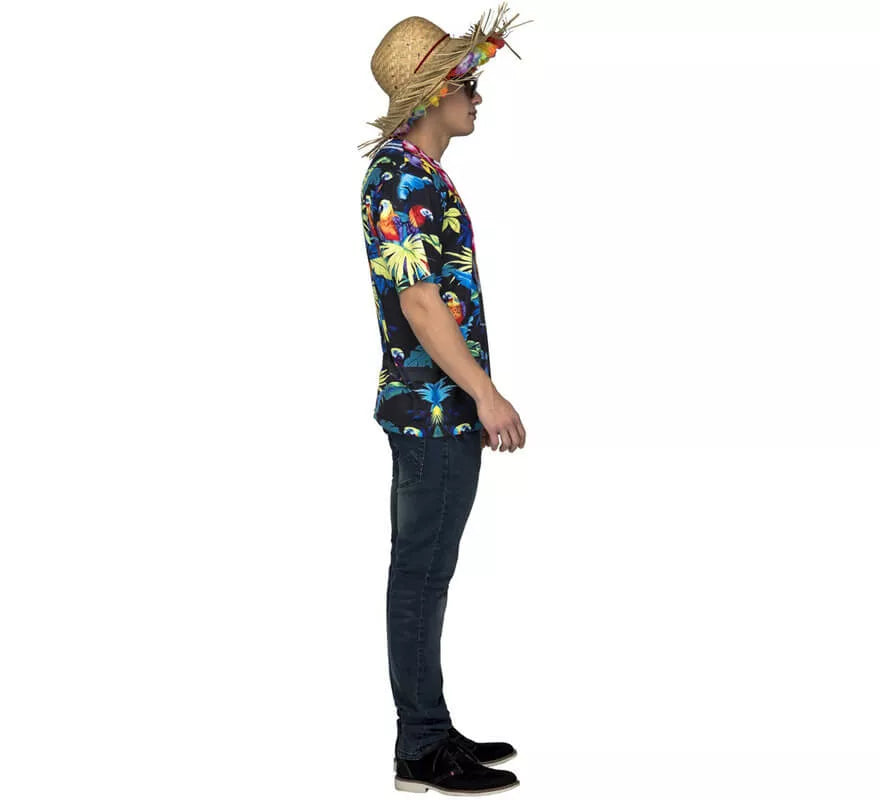 Translation missing: es.Camiseta disfraz de Hawaiano para hombre