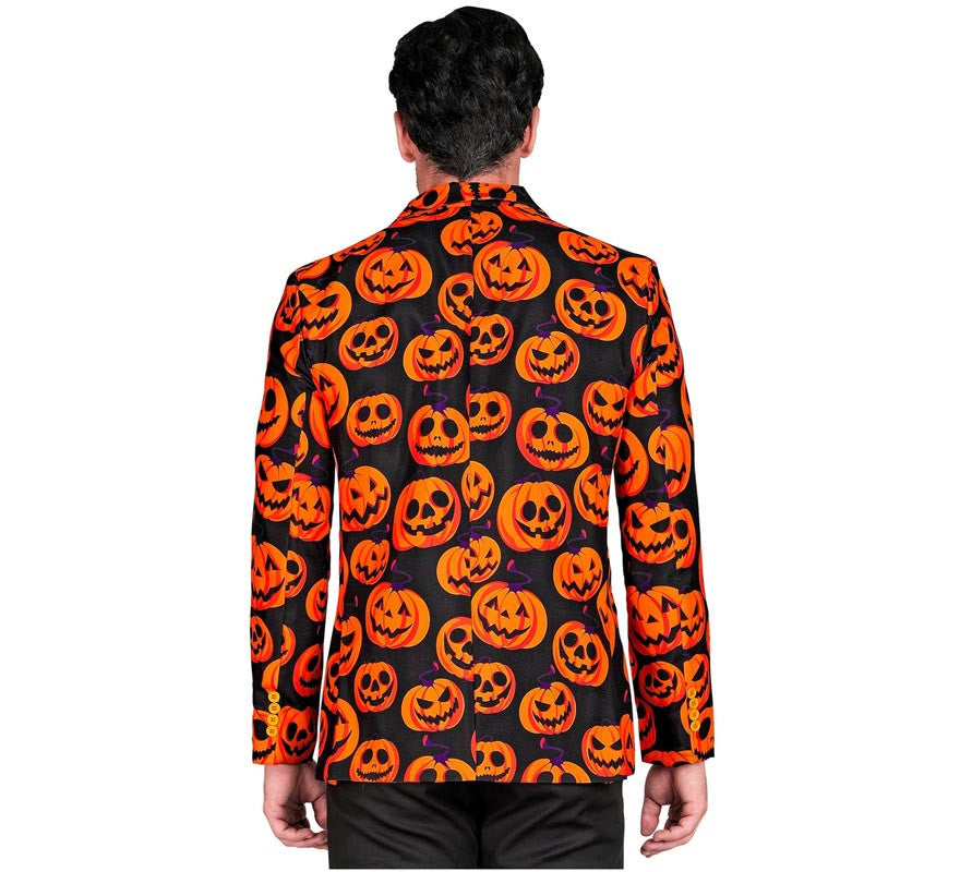 Translation missing: es.Chaqueta de Calabaza naranja y negro para hombre
