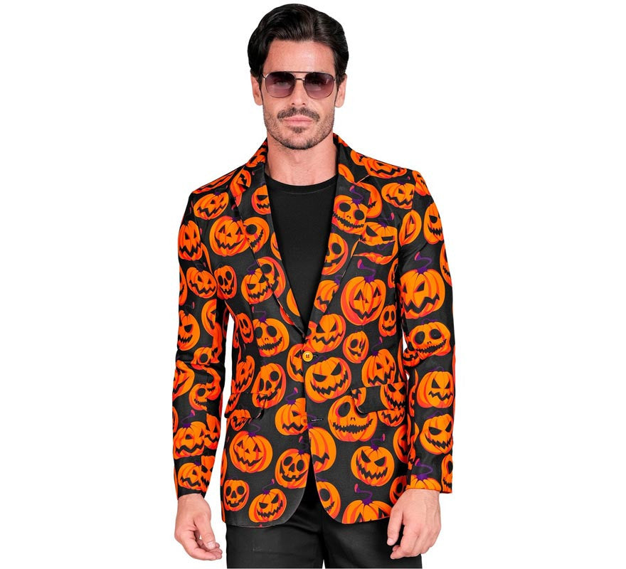 Translation missing: es.Chaqueta de Calabaza naranja y negro para hombre