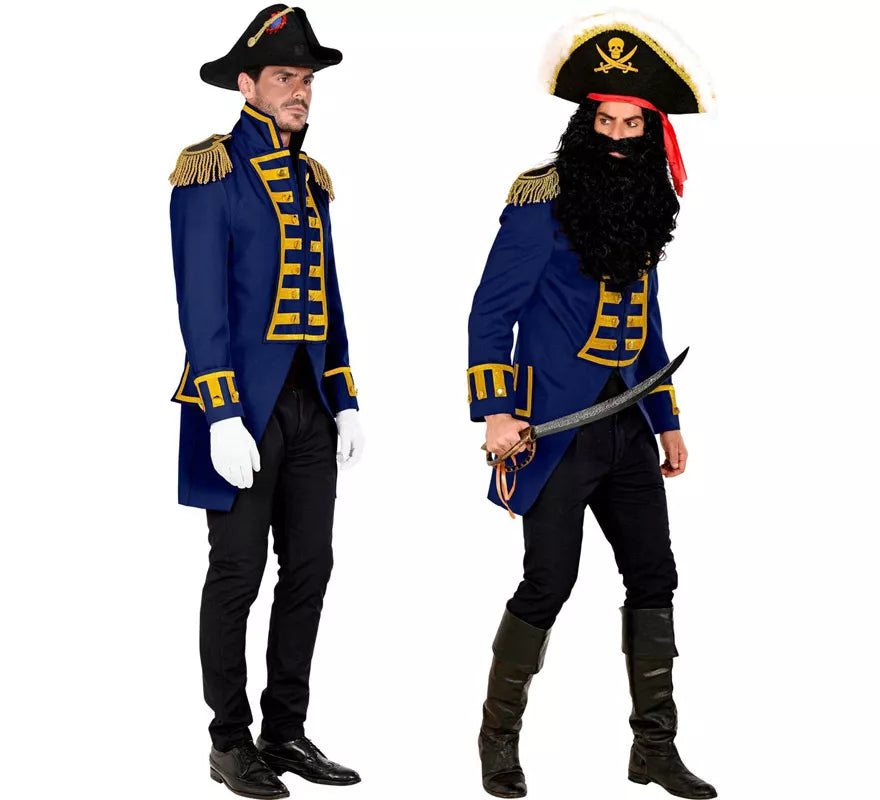 Translation missing: it.Disfraz o Chaqueta de Frac Blue Parade para hombre