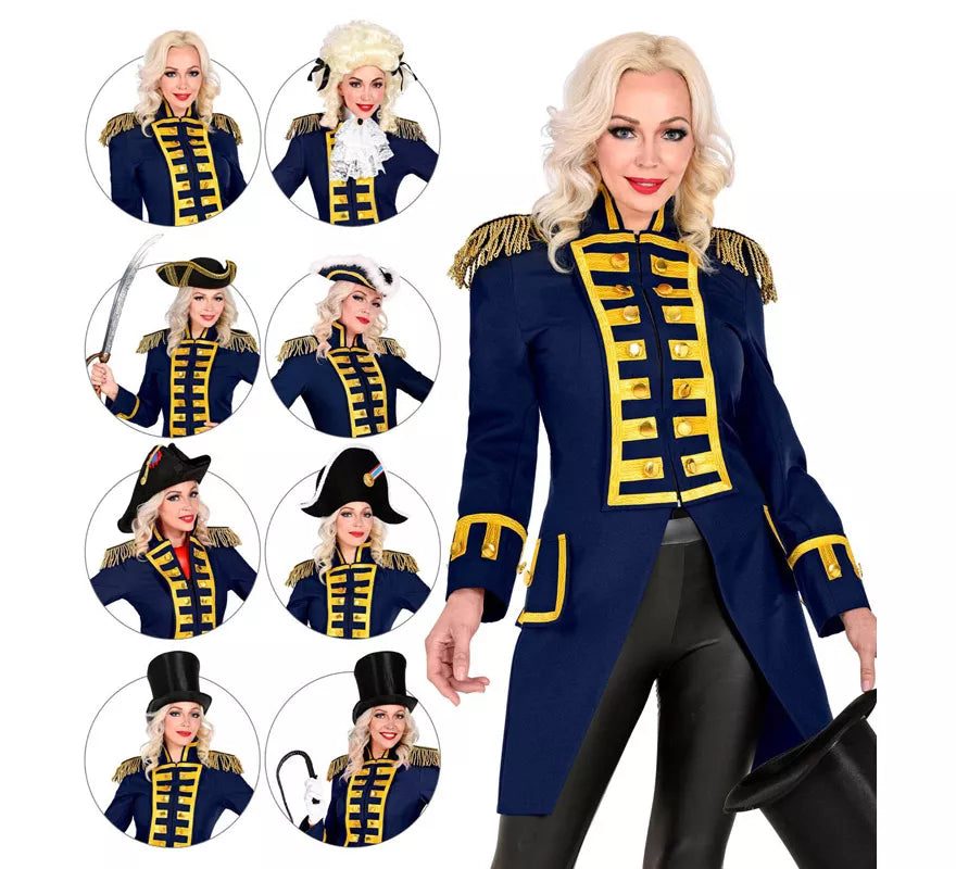 Translation missing: it.Disfraz o Chaqueta de Frac Blue Parade para mujer