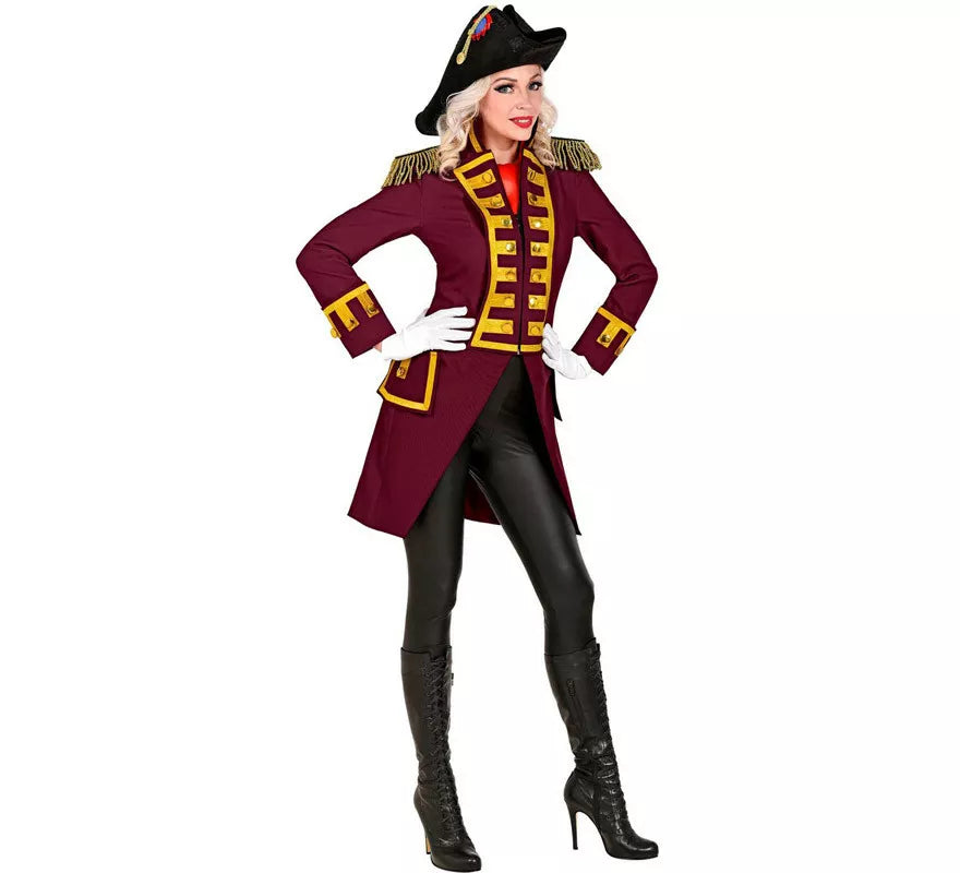 Translation missing: es.Disfraz o Chaqueta de Frac Burgundy Parade para mujer