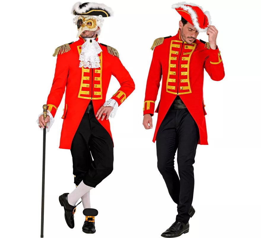 Translation missing: es.Disfraz o Chaqueta de Frac Red Parade para hombre