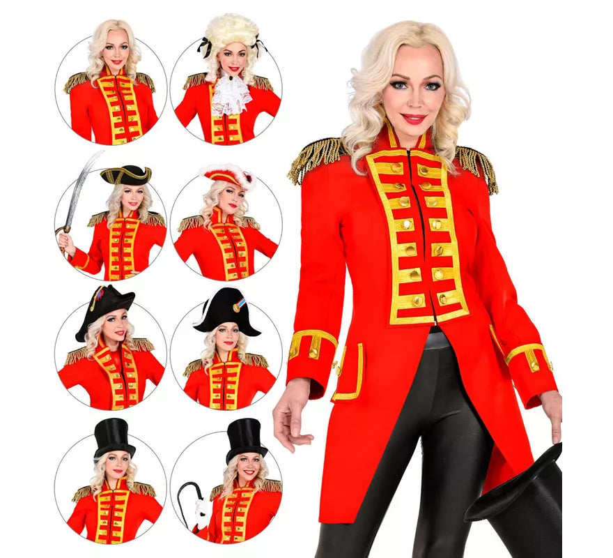 Translation missing: es.Disfraz o Chaqueta de Frac Red Parade para mujer