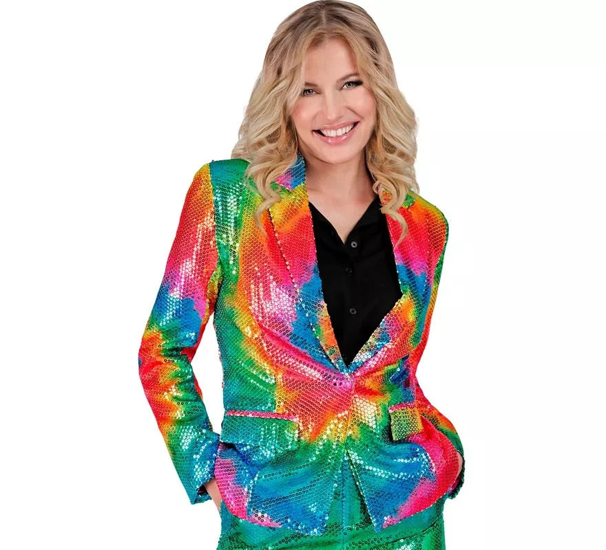 Translation missing: it.Disfraz o Chaqueta de Moda multicolor neón para mujer