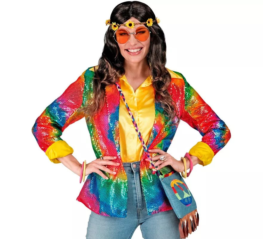 Translation missing: it.Disfraz o Chaqueta de Moda multicolor neón para mujer