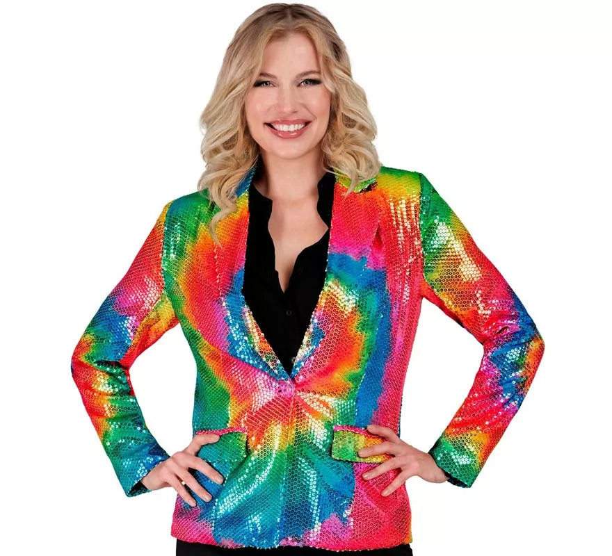 Translation missing: it.Disfraz o Chaqueta de Moda multicolor neón para mujer