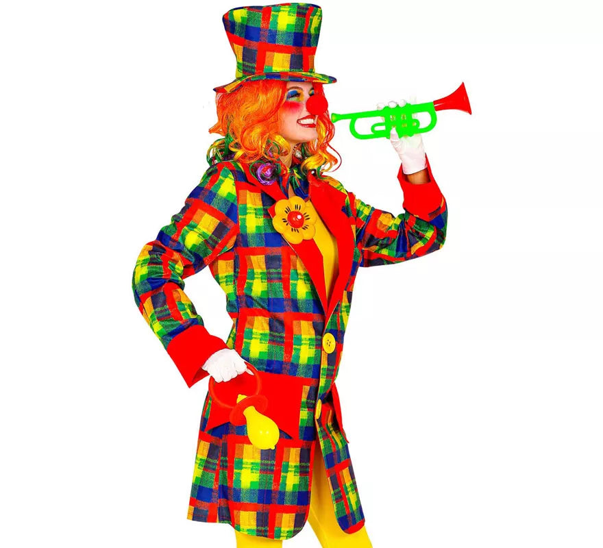 Translation missing: it.Disfraz o Chaqueta de Payaso Colorido para hombre