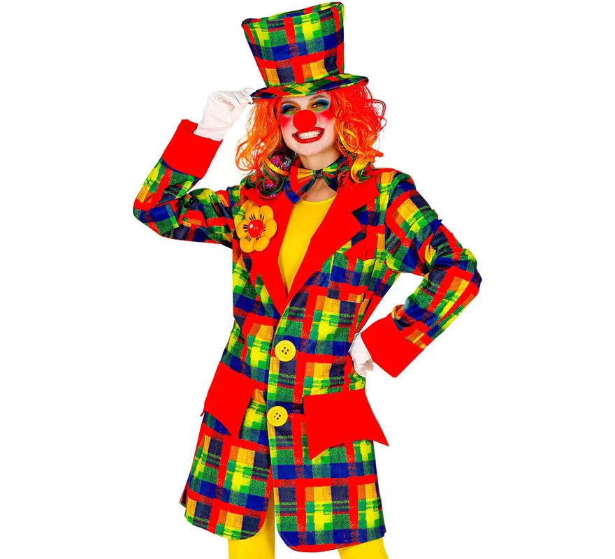 Translation missing: it.Disfraz o Chaqueta de Payaso Colorido para hombre
