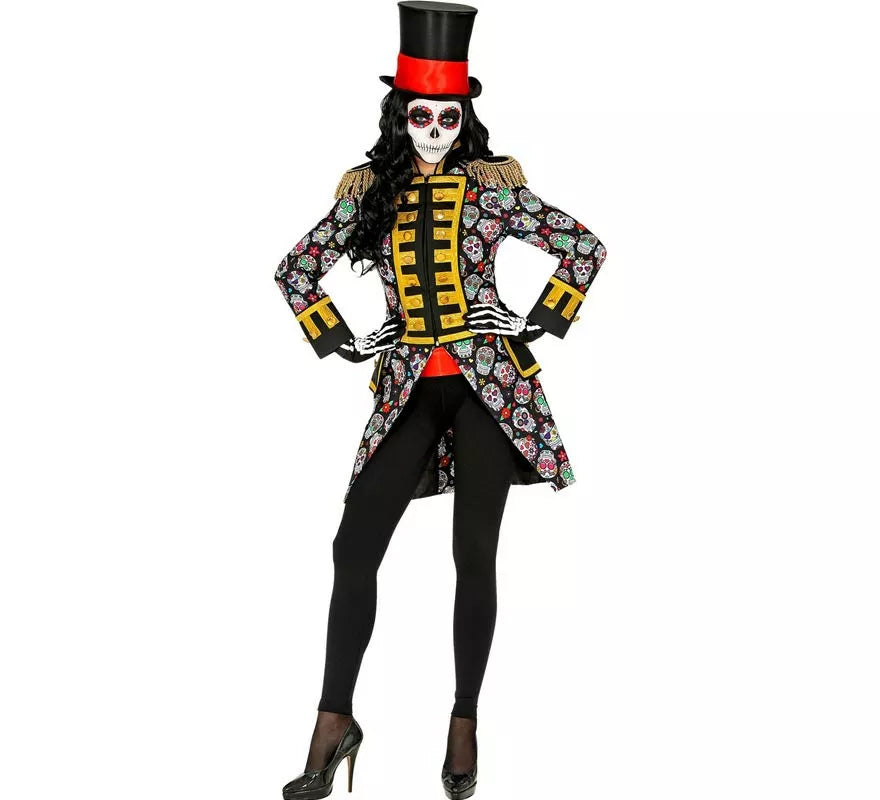 Translation missing: it.Disfraz o Frac Día de los Muertos oscuro para mujer