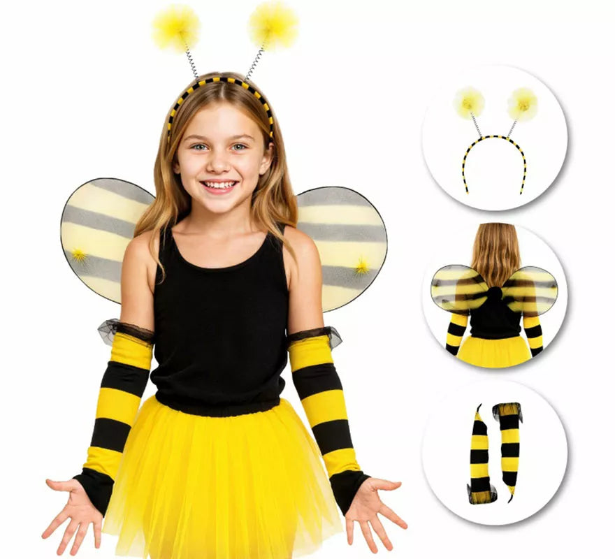 Translation missing: it.Disfraz o Kit de Abeja para niña