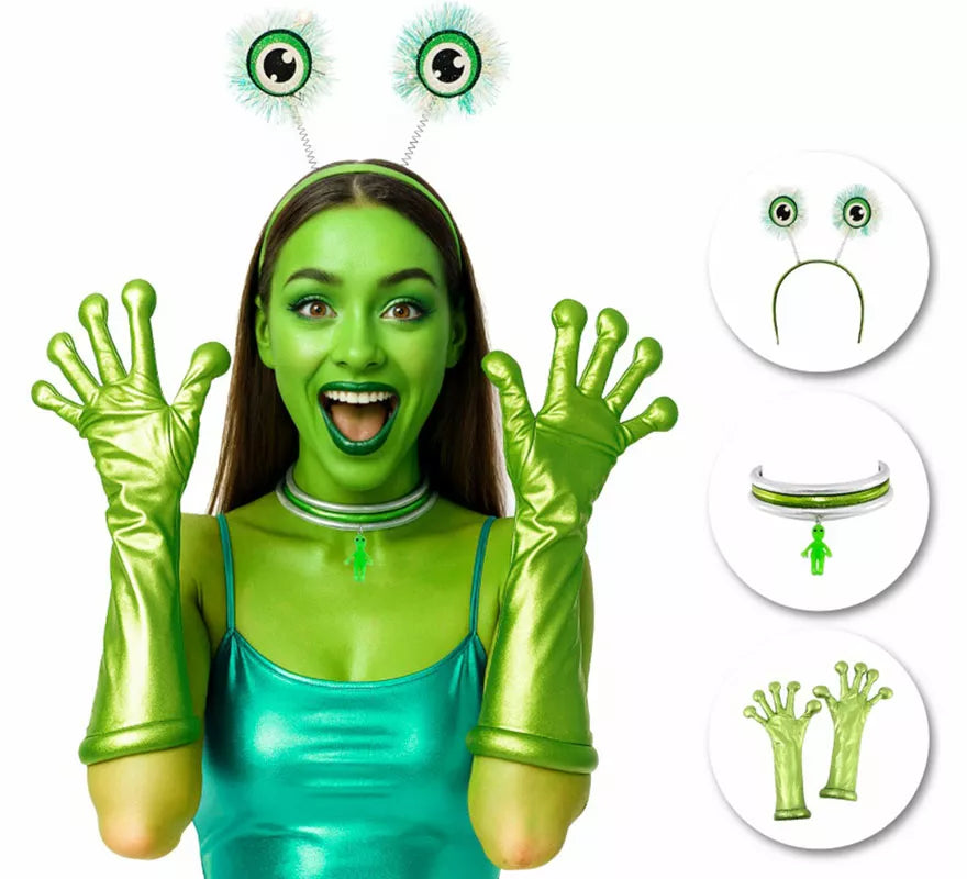 Translation missing: it.Disfraz o Kit de Extraterrestre para adultos