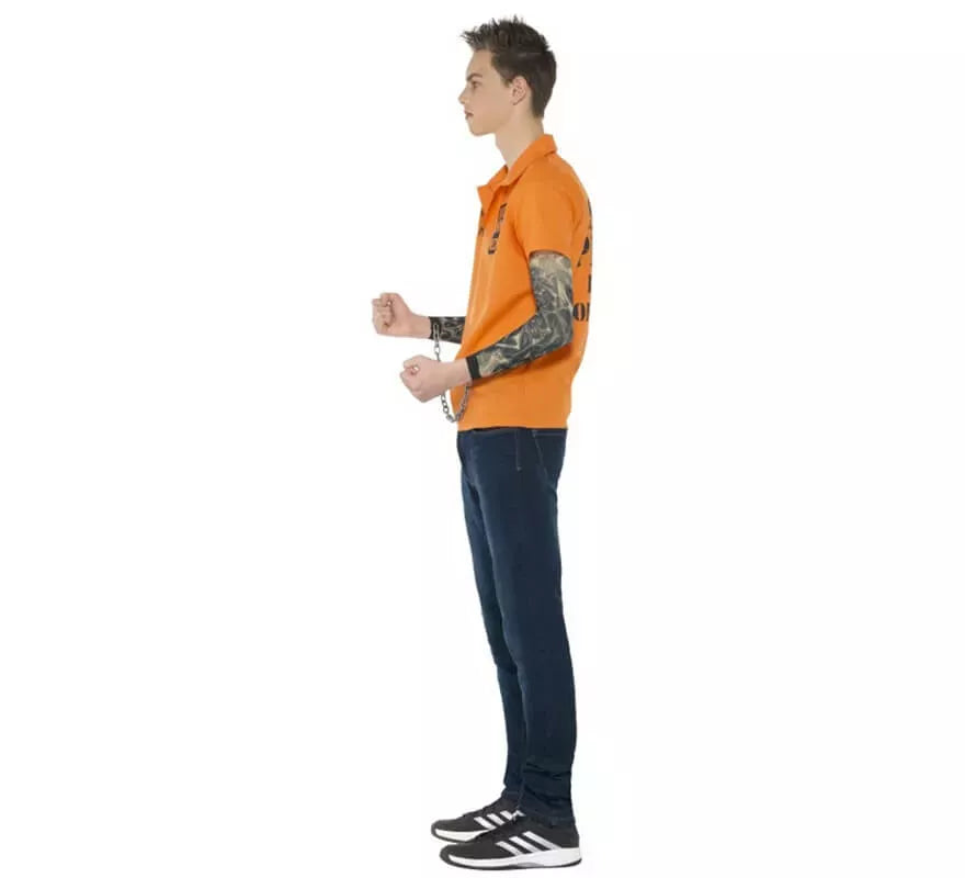 Translation missing: it.Disfraz o Kit de Prisionero sin pantalones para hombre