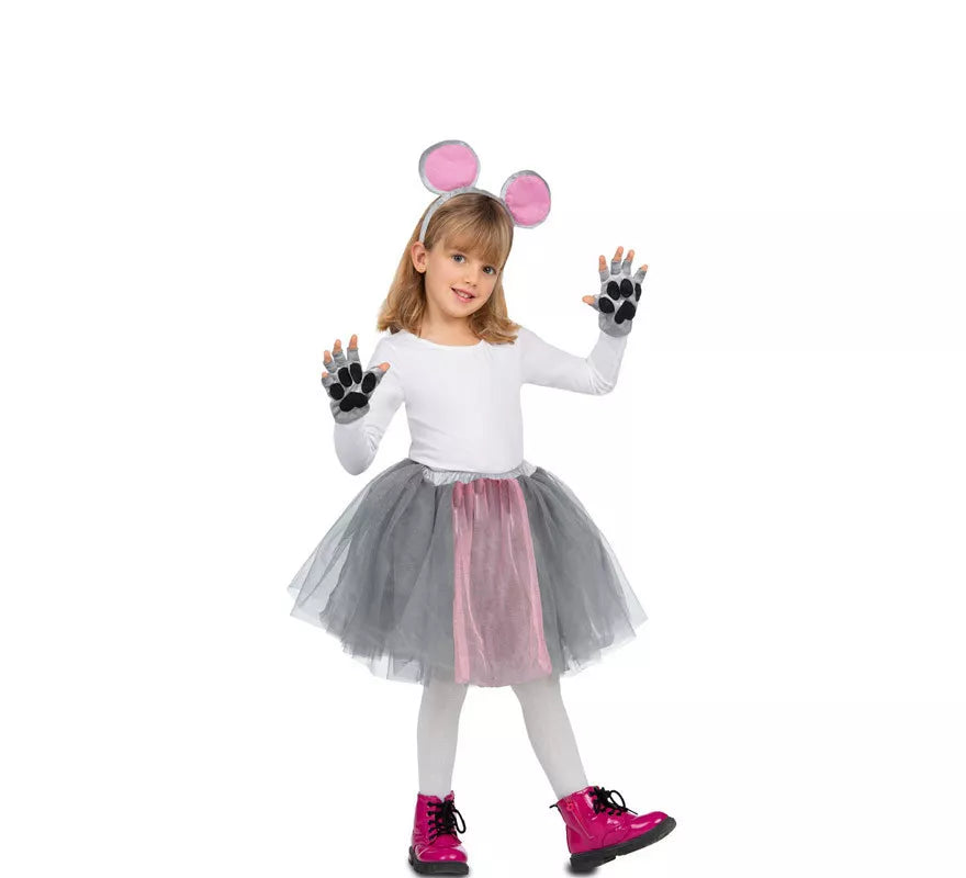 Translation missing: es.Disfraz o Kit de Ratoncita con Tutú para niña