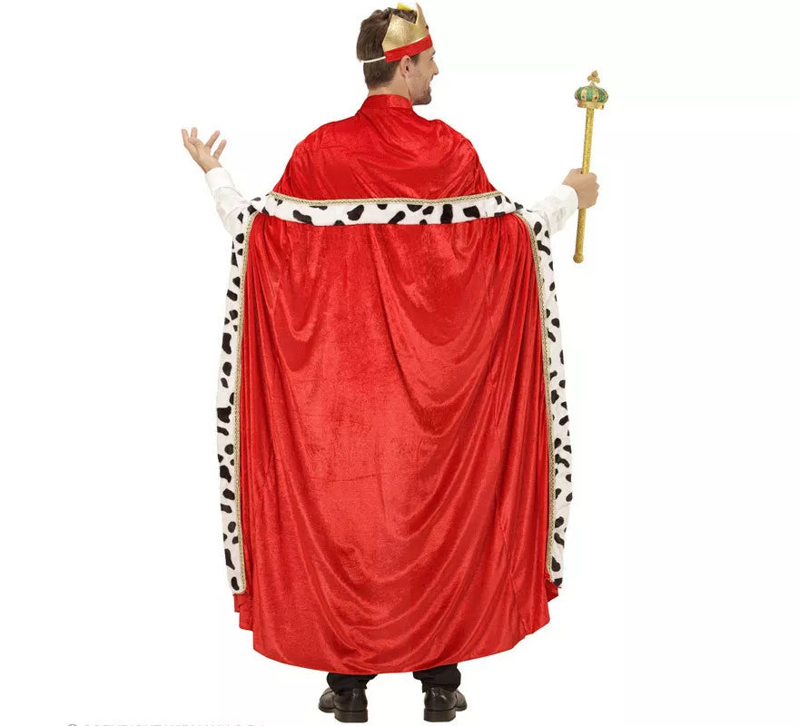 Translation missing: it.Disfraz o Kit de Rey Mago Gaspar o Medieval para hombre: Capa y Corona