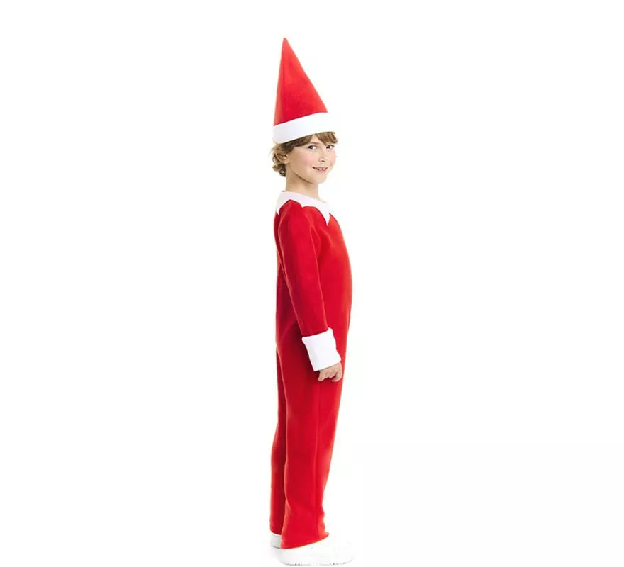 Translation missing: it.Disfraz de Elfo travieso de la Navidad con gorro para niños