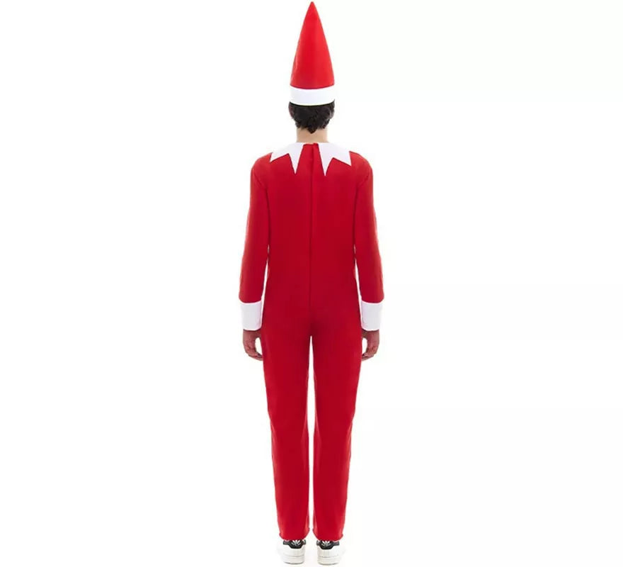 Translation missing: it.Disfraz o Maillot de Elfo travieso de la Navidad con gorro para adulto