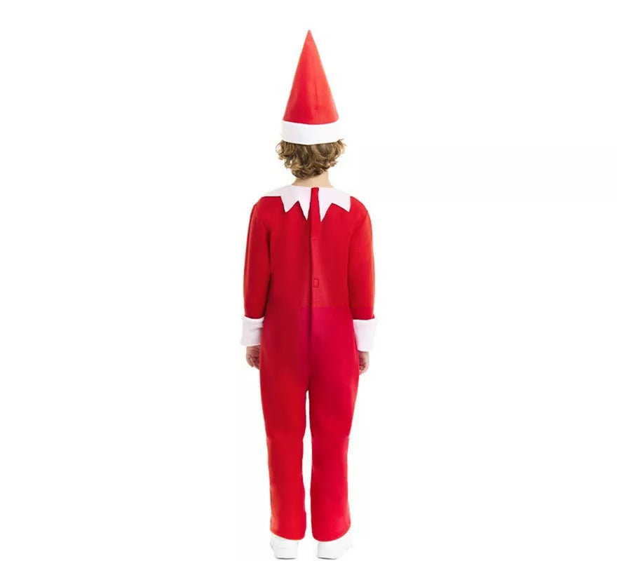 Translation missing: it.Disfraz de Elfo travieso de la Navidad con gorro para niños