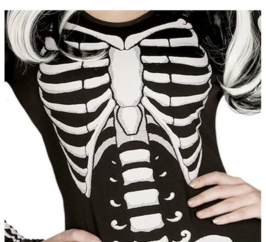 Translation missing: it.Disfraz o mono de Esqueleto para mujer