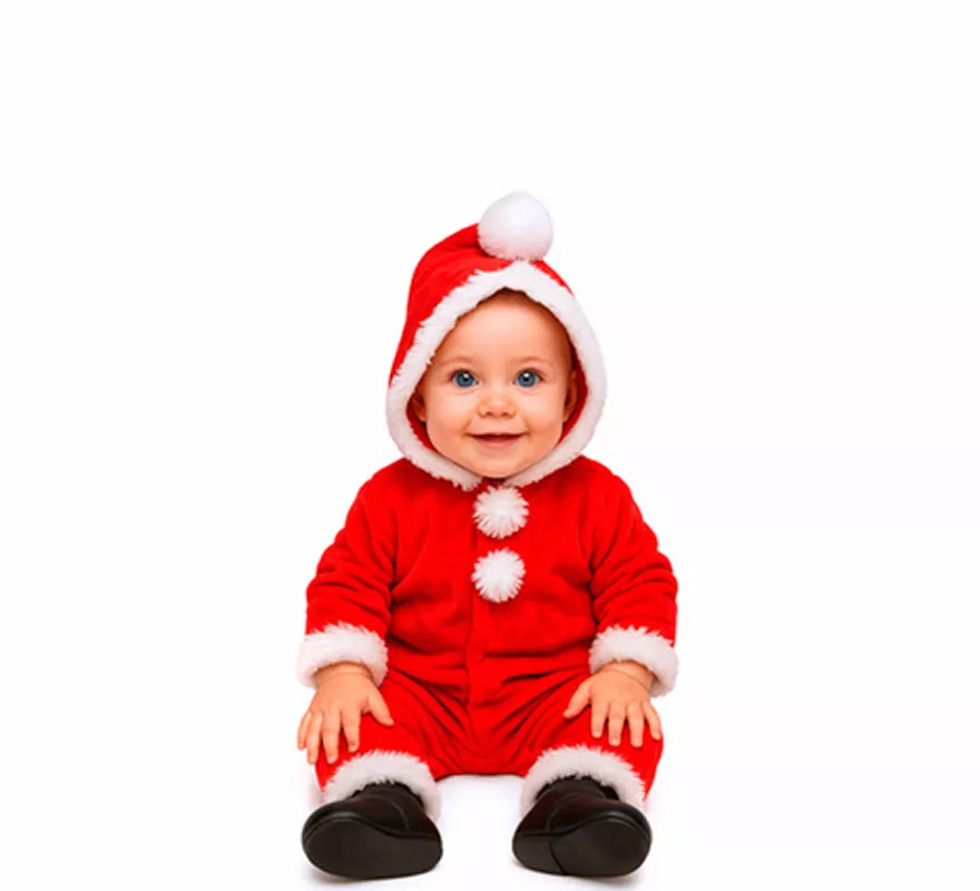 Translation missing: es.Disfraz o Mono de Papá Noel para bebé