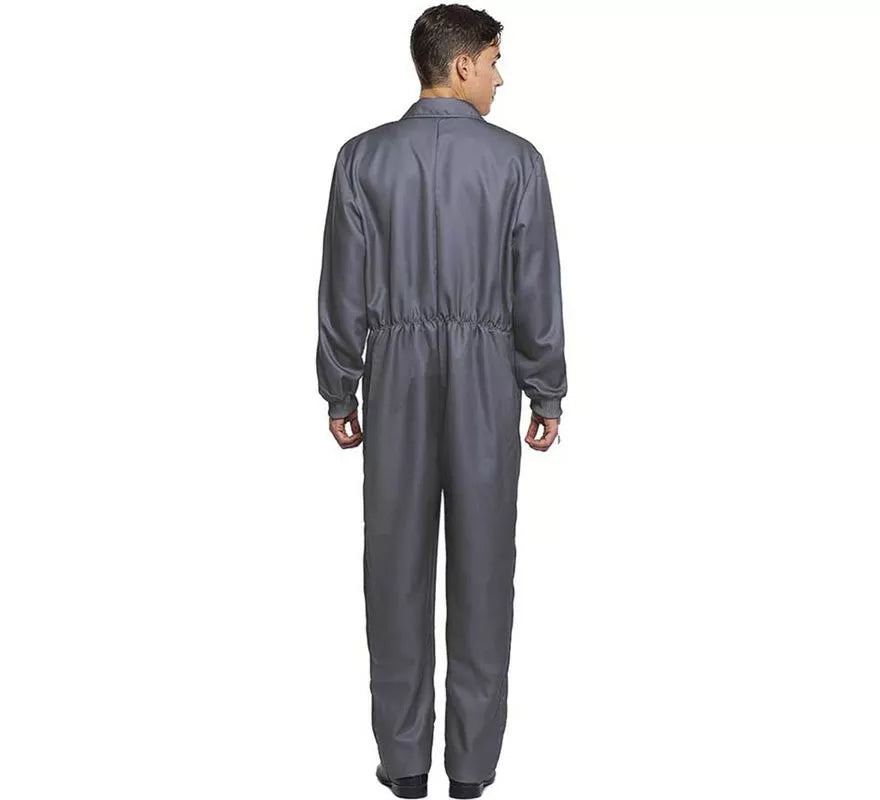 Translation missing: it.Disfraz o Mono Laboral Gris para hombre
