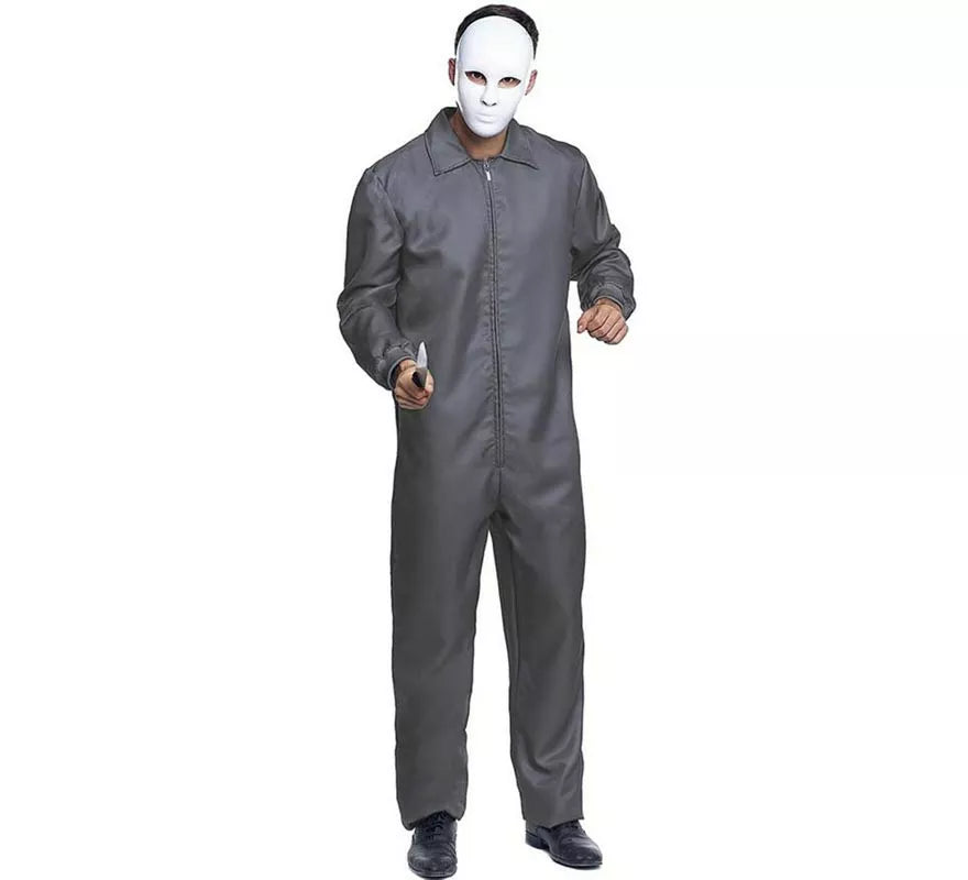 Translation missing: it.Disfraz o Mono Laboral Gris para hombre