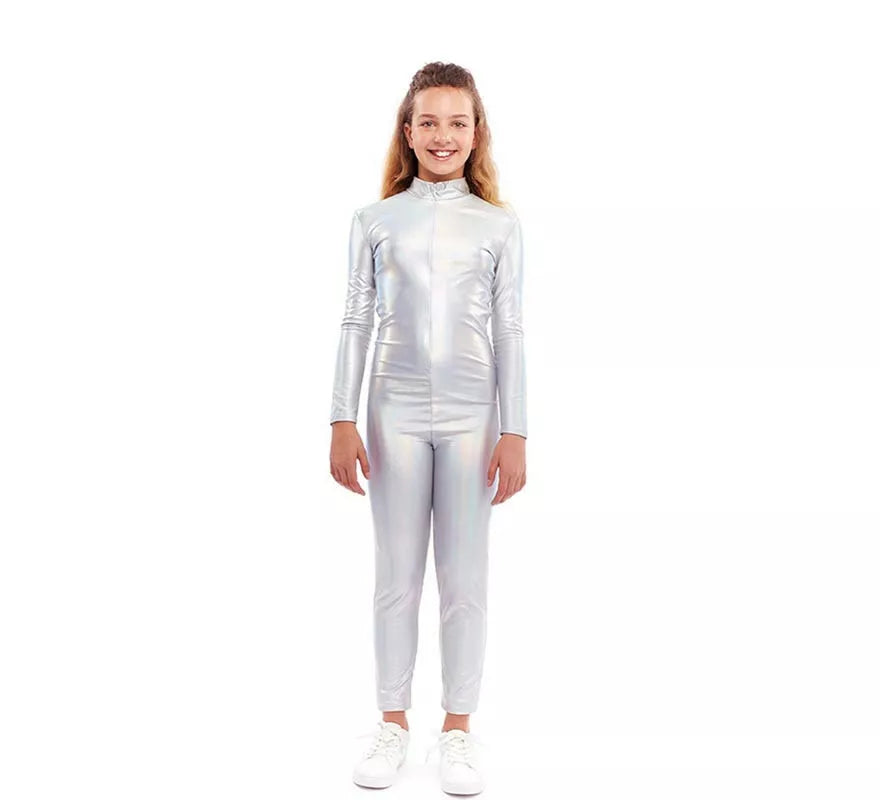 Translation missing: it.Disfraz o Mono Metálico holográfico para niña