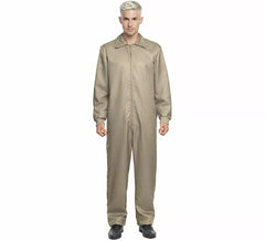Disfraz o Mono trabajador beige para hombre