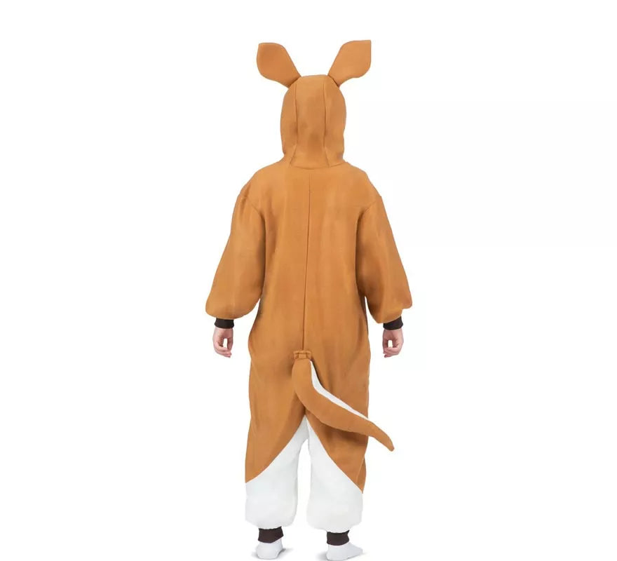Translation missing: it.Disfraz o Pijama de Canguro con capucha y peluche para niños