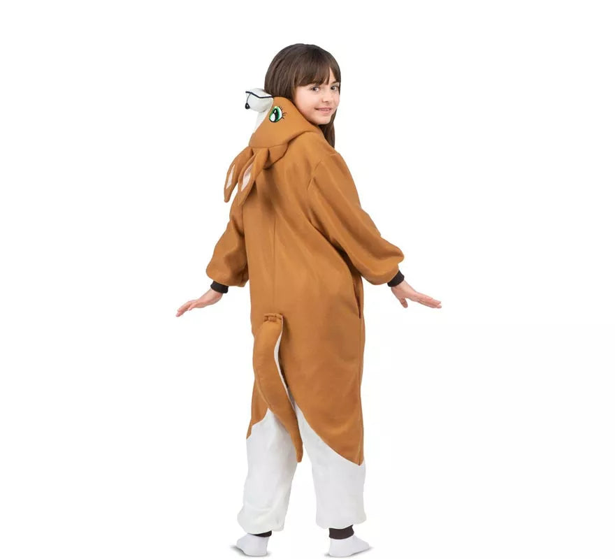 Translation missing: it.Disfraz o Pijama de Canguro con capucha y peluche para niños