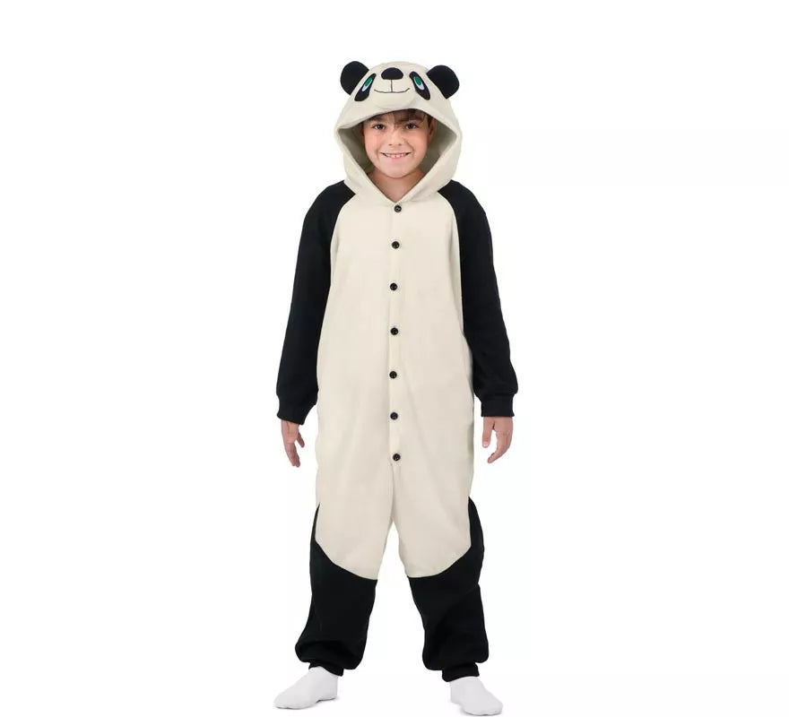 Translation missing: it.Disfraz o Pijama de Osa Panda con capucha para niños