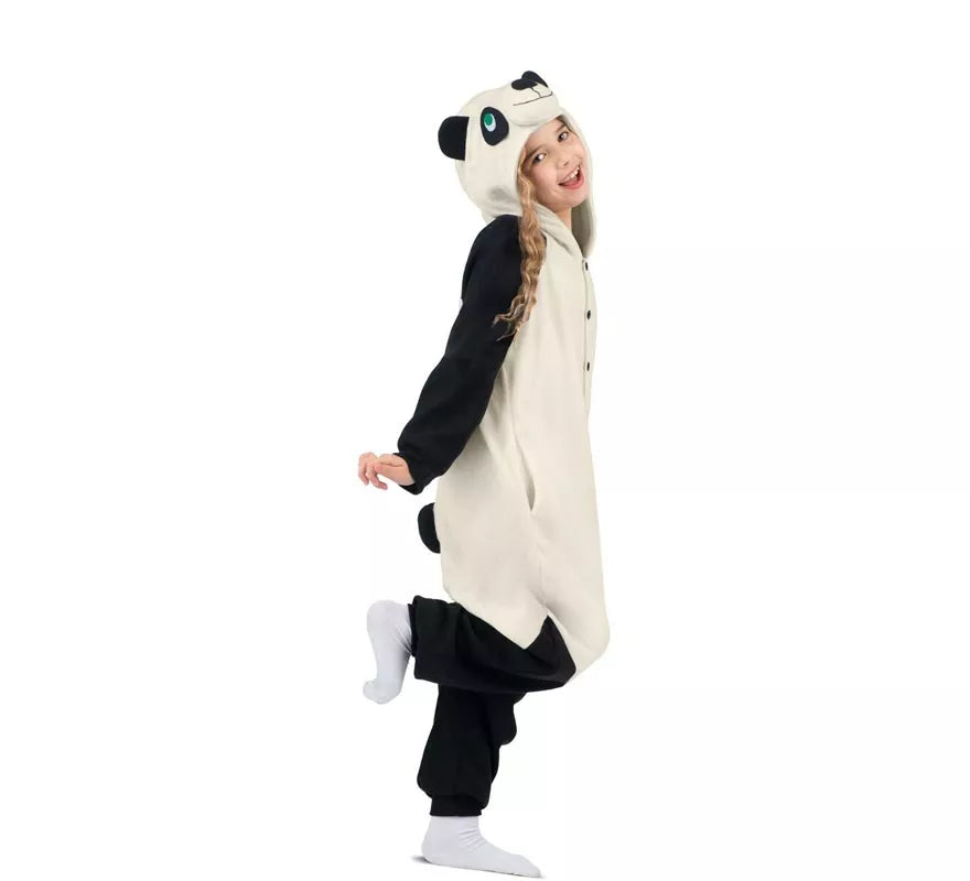 Translation missing: es.Disfraz o Pijama de Osa Panda con capucha para niños