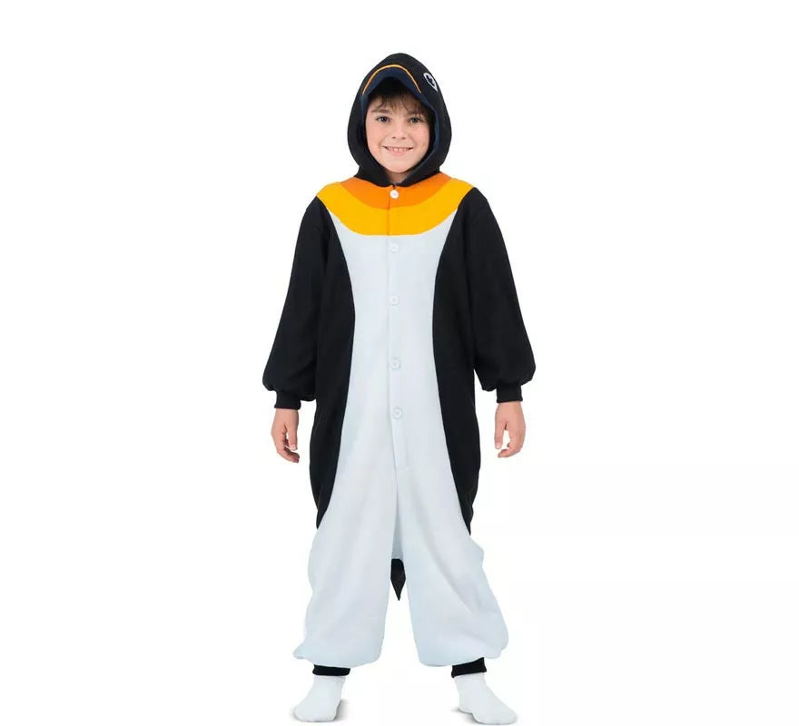 Translation missing: it.Disfraz o Pijama de Pingüino con capucha para niños
