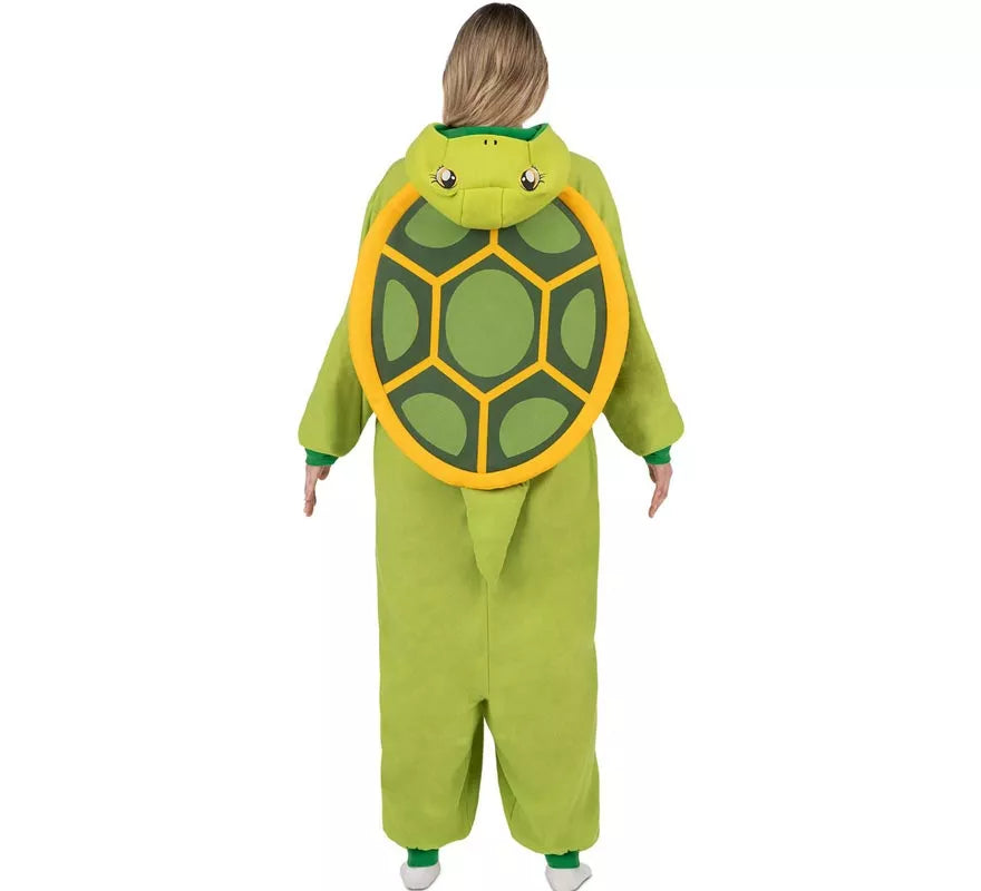 Translation missing: it.Disfraz o Pijama de Tortuga con capucha y cola para adulto
