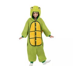 Costume da Tartaruga o Pigiama con cappuccio e coda per bambini