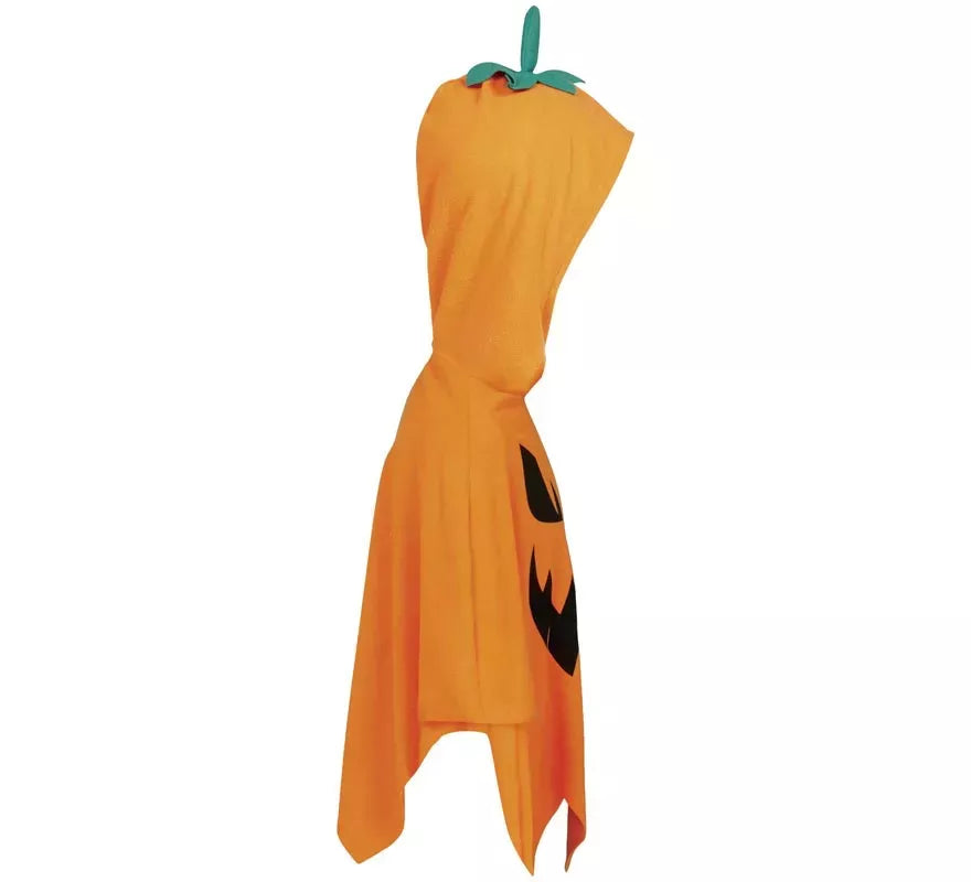 Translation missing: it.Disfraz o Poncho de Calabaza Malvada para niños