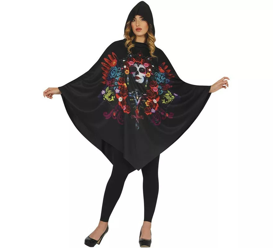 Translation missing: it.Disfraz o Poncho de Catrina para mujer