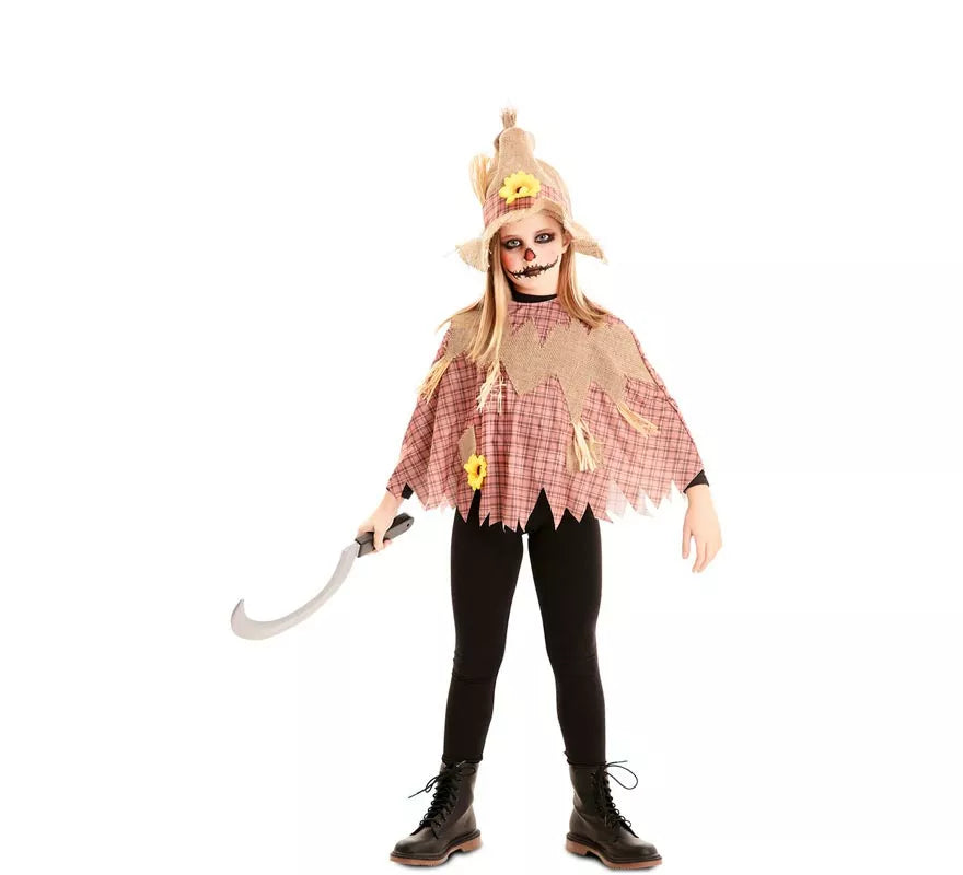 Translation missing: es.Disfraz o Poncho de Espantapájaros para niños