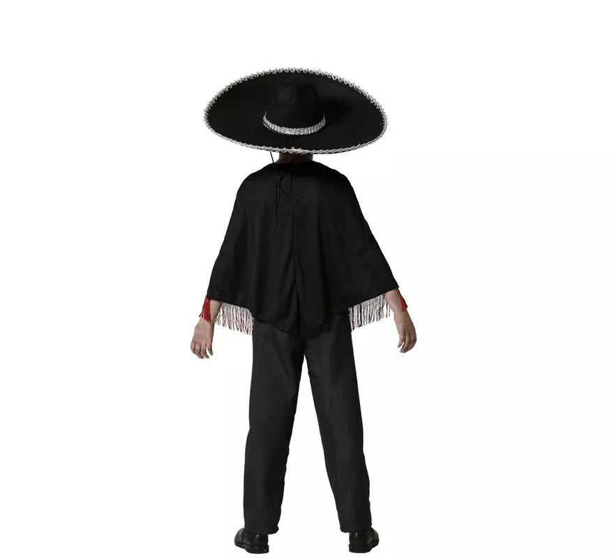 Translation missing: it.Disfraz o Poncho de Esqueleto Divertido para niño