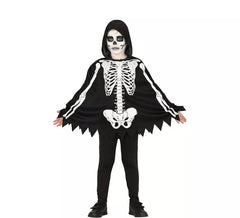 Costume da scheletro o poncho per bambini