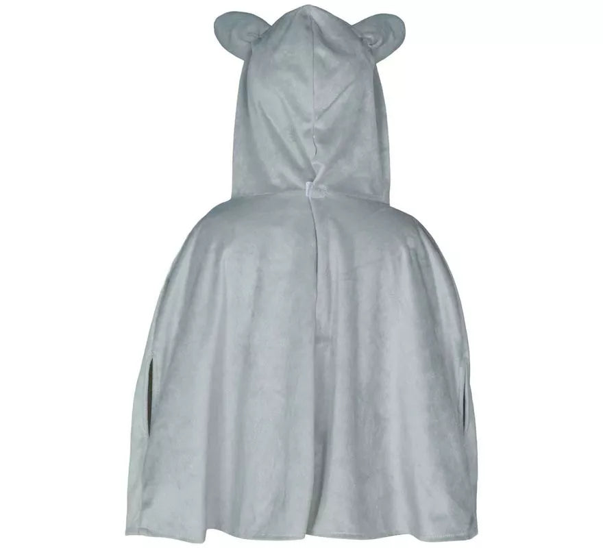 Translation missing: it.Disfraz o Poncho de Lobo gris para bebé