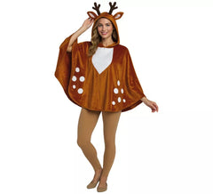 Costume da renna o poncho per donna