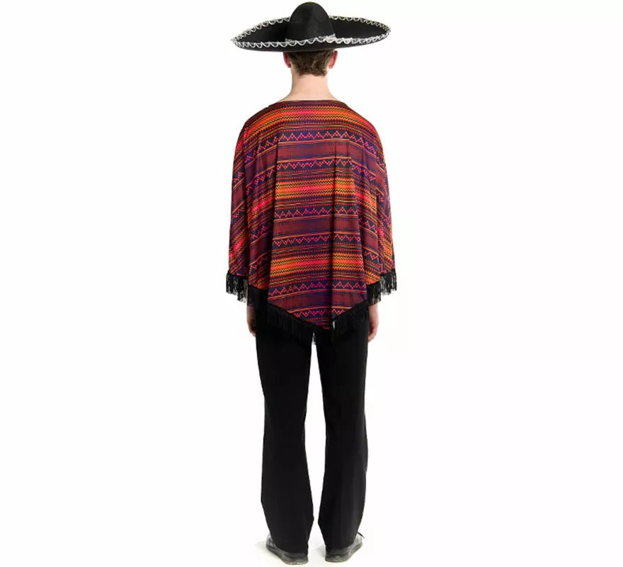 Translation missing: es.Disfraz o Poncho Mexicano de Catrina para hombre