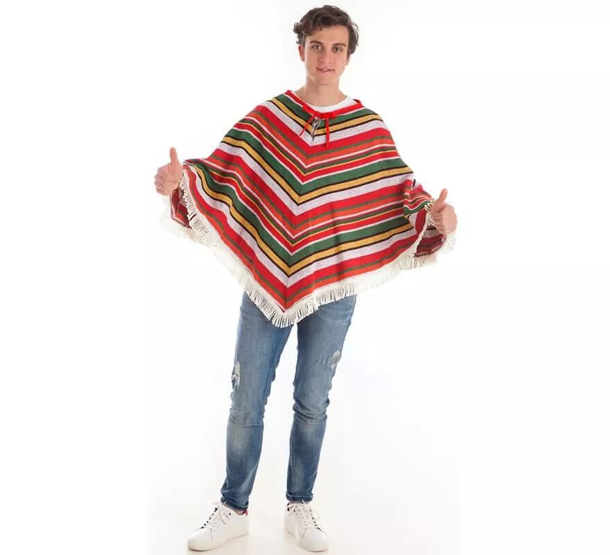 Translation missing: es.Disfraz o Poncho Mexicano de Pico