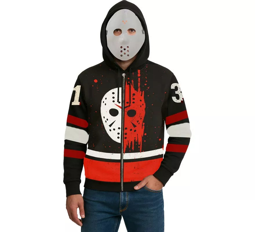 Translation missing: it.Disfraz o Sudadera de Asesino con Máscara para hombre