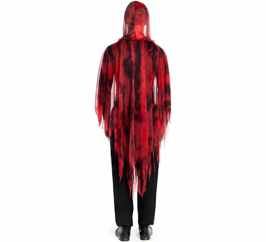 Translation missing: it.Disfraz o Túnica de Espíritu Maligno rojo para hombre