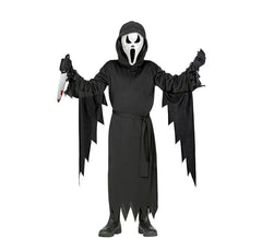 Costume o tunica da fantasma assassino per ragazzi