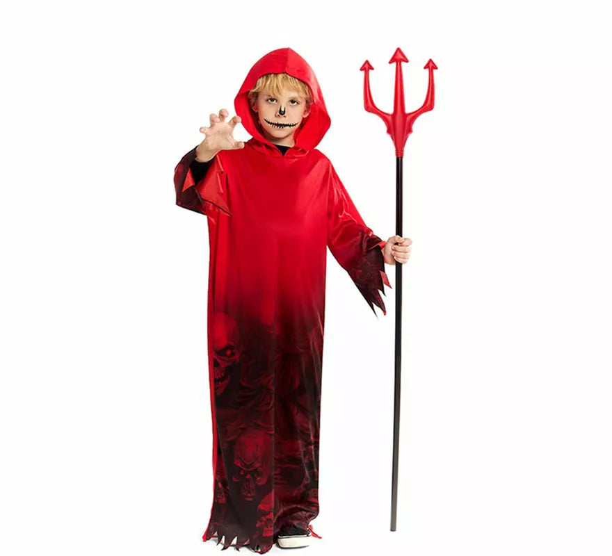 Translation missing: it.Disfraz o Túnica roja del Inframundo para niño