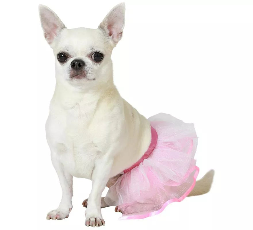 Translation missing: es.Disfraz o Tutú rosa para perro
