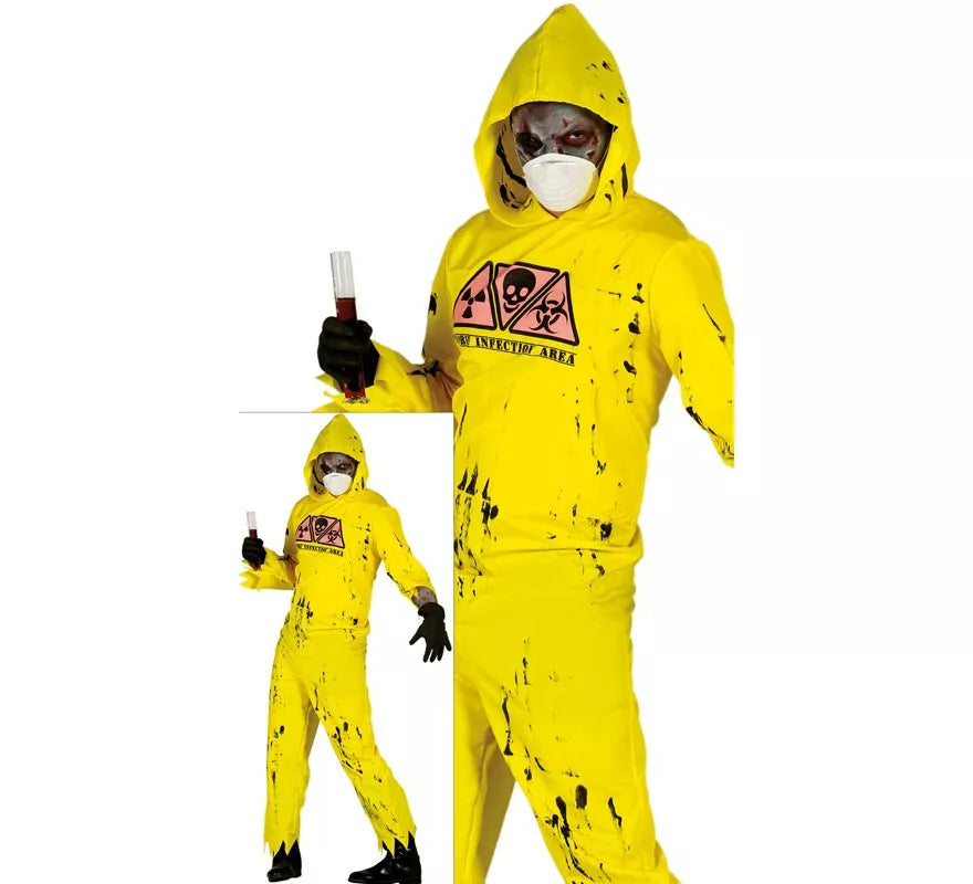 Translation missing: it.Disfraz para Halloween de Radioactive Zombie para hombre